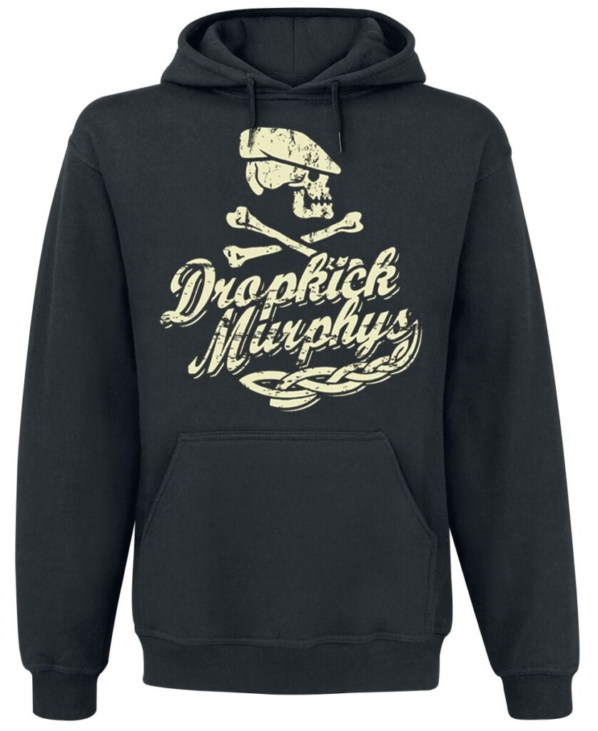 Dropkick Murphys Scully Skull Ship Hoodie black