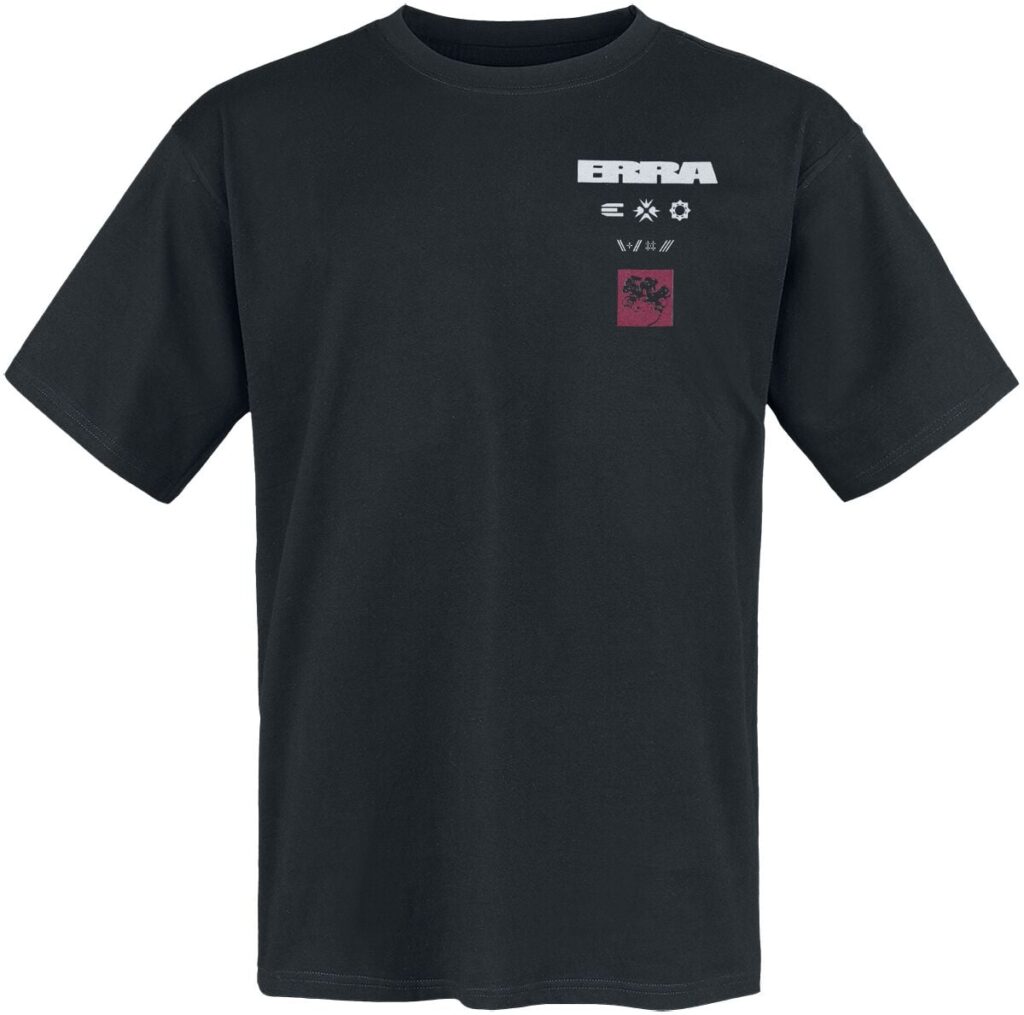Erra Tracklist T-shirt black