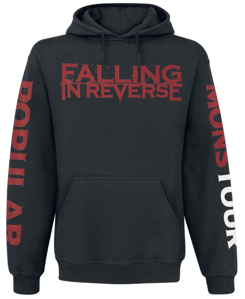 Falling In Reverse Popular Hoodie black