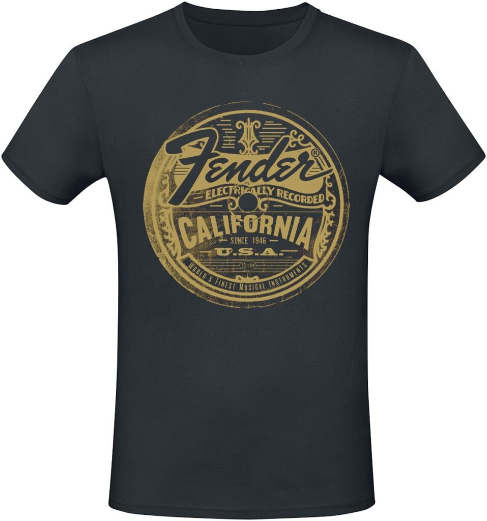 Fender California T-shirt black