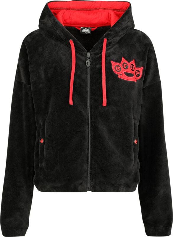 Five Finger Death Punch EMP Signature Collection Hoodie Jacket black red