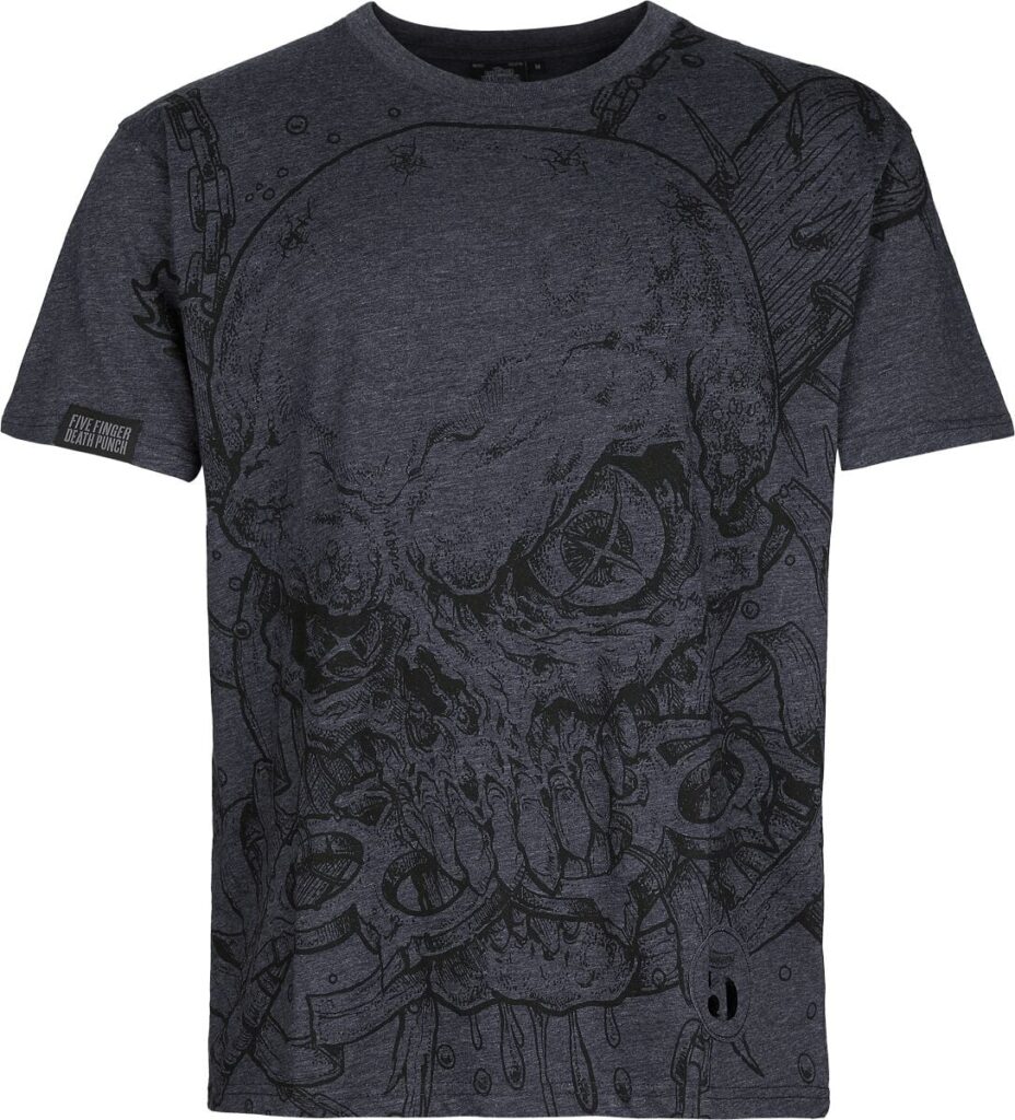 Five Finger Death Punch EMP Signature Collection T-shirt grey