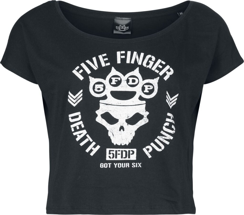 Five Finger Death Punch Logo T-shirt black