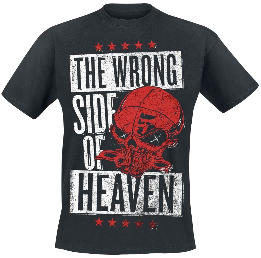 Five Finger Death Punch The Wrong Side Of Heaven - The Righteous Side Of Hell T-shirt black