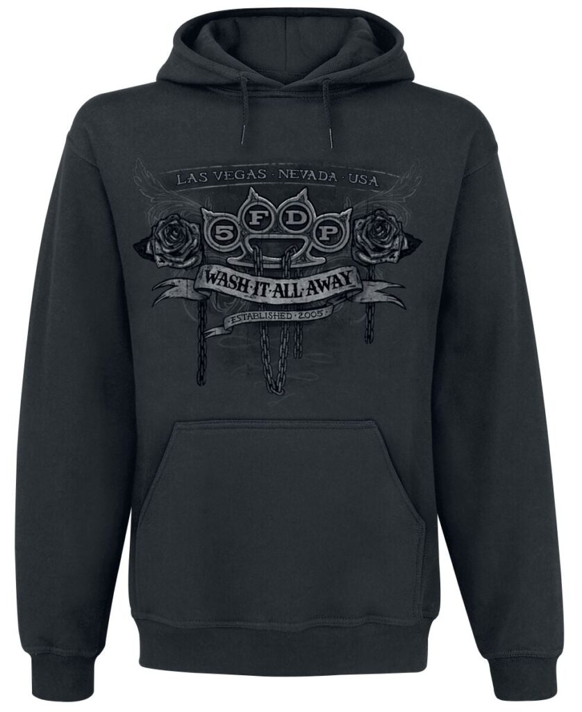 Five Finger Death Punch Wash It All Away Hoodie black
