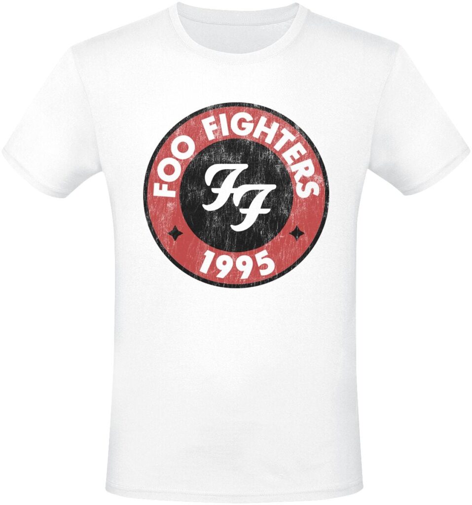 Foo Fighters 1995 T-shirt white