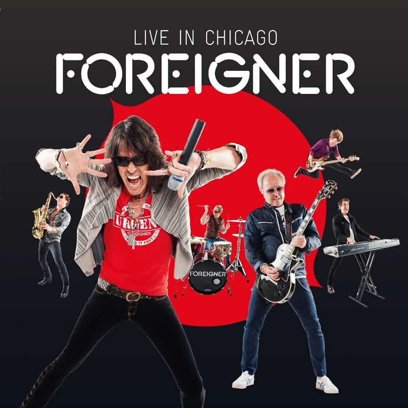 Foreigner Live in Chicago LP multicolor