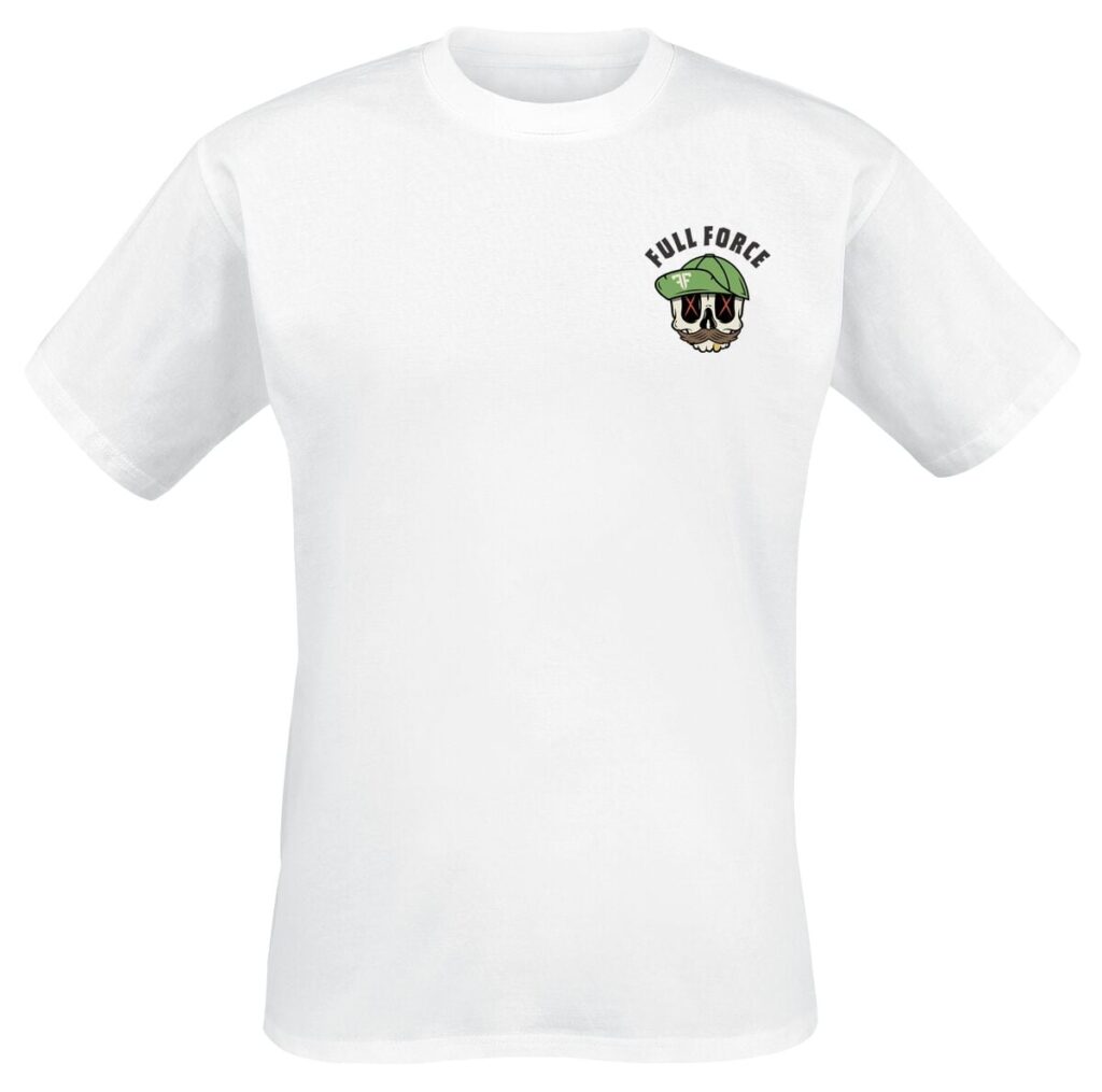 Full Force 2024 Cartoon T-shirt white