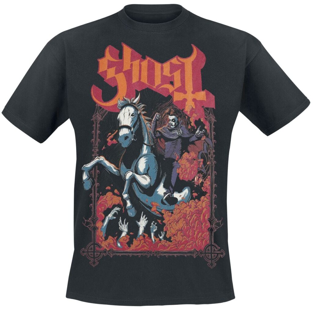 Ghost Charger T-shirt black