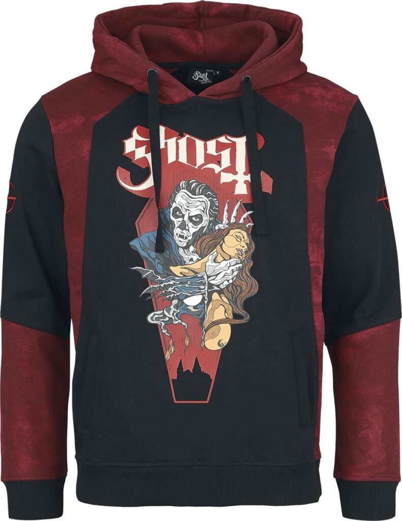 Ghost EMP Signature Collection Hoodie black dark red