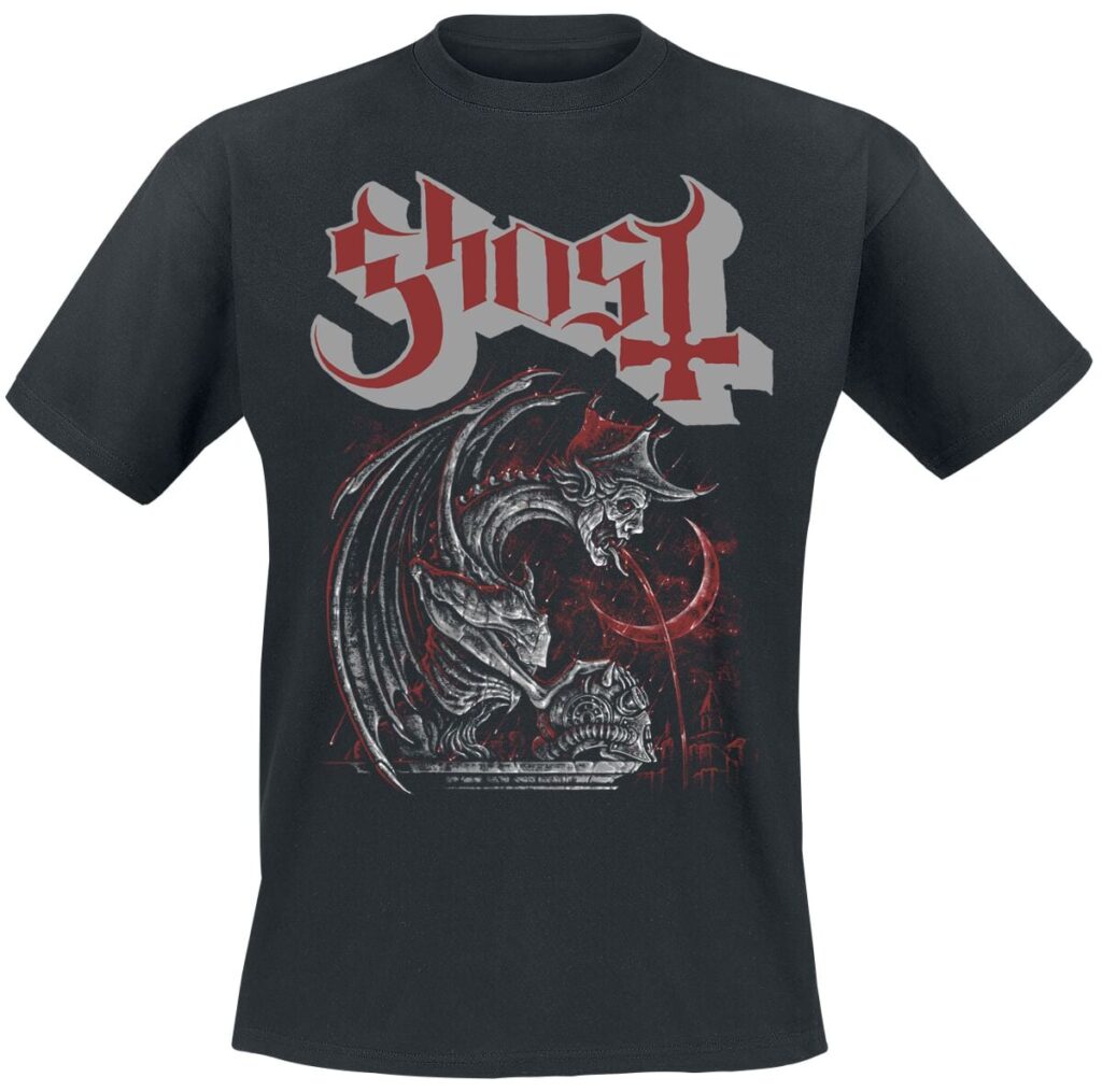 Ghost Gargoyle Emeritus T-shirt black