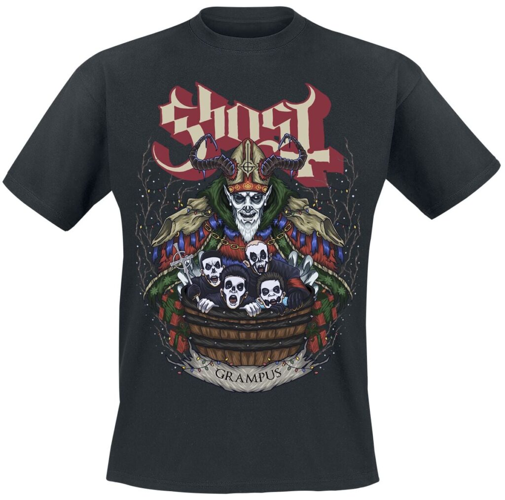Ghost Grampus Nihil T-shirt black