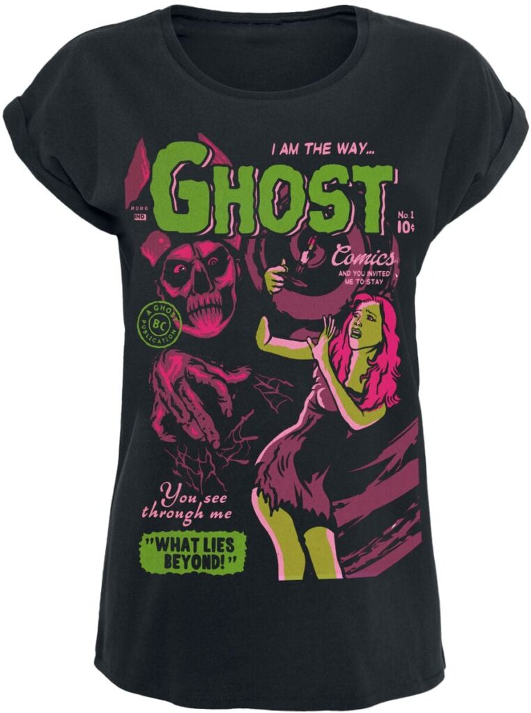 Ghost Jiggalo Of Megiddo Comic T-shirt black