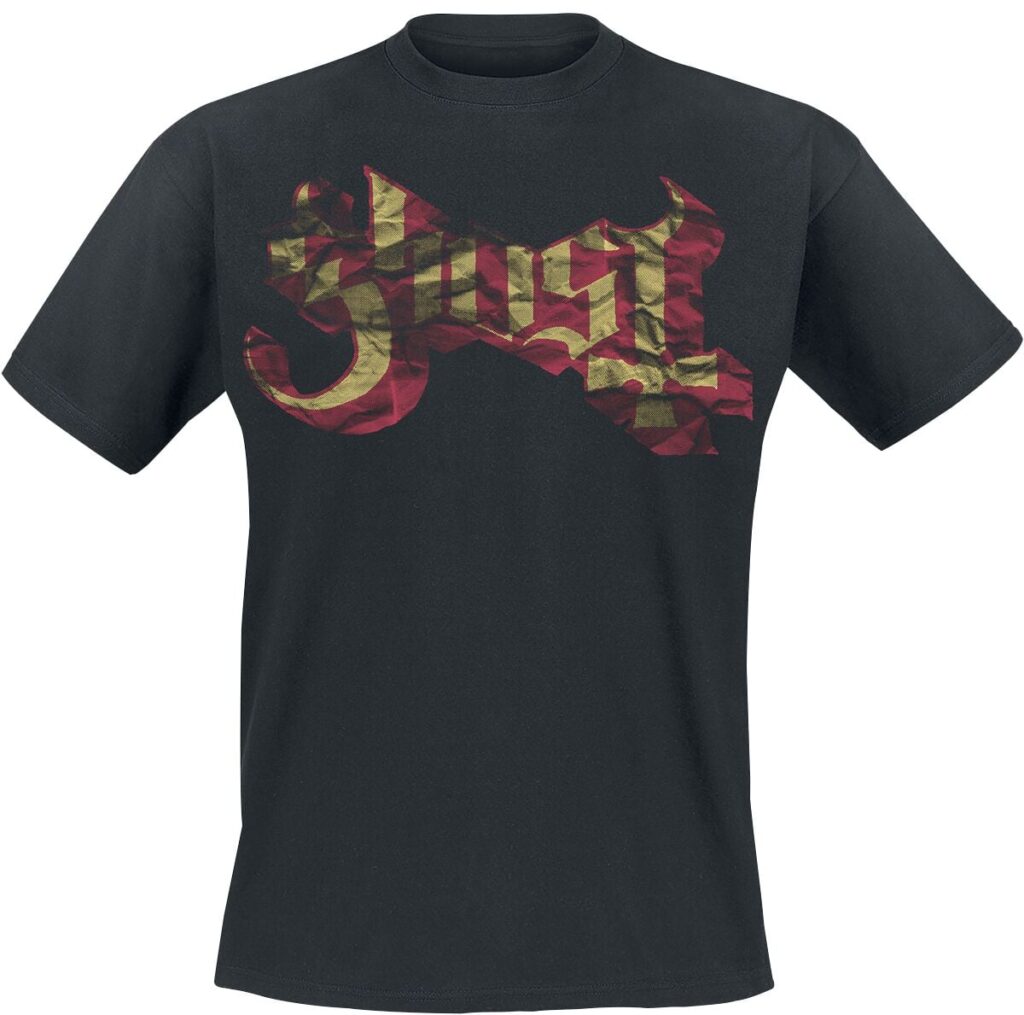 Ghost Large Logo T-shirt black