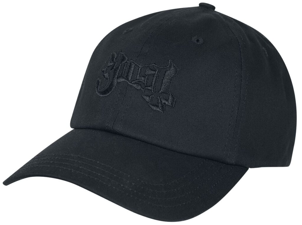 Ghost Logo Cap black
