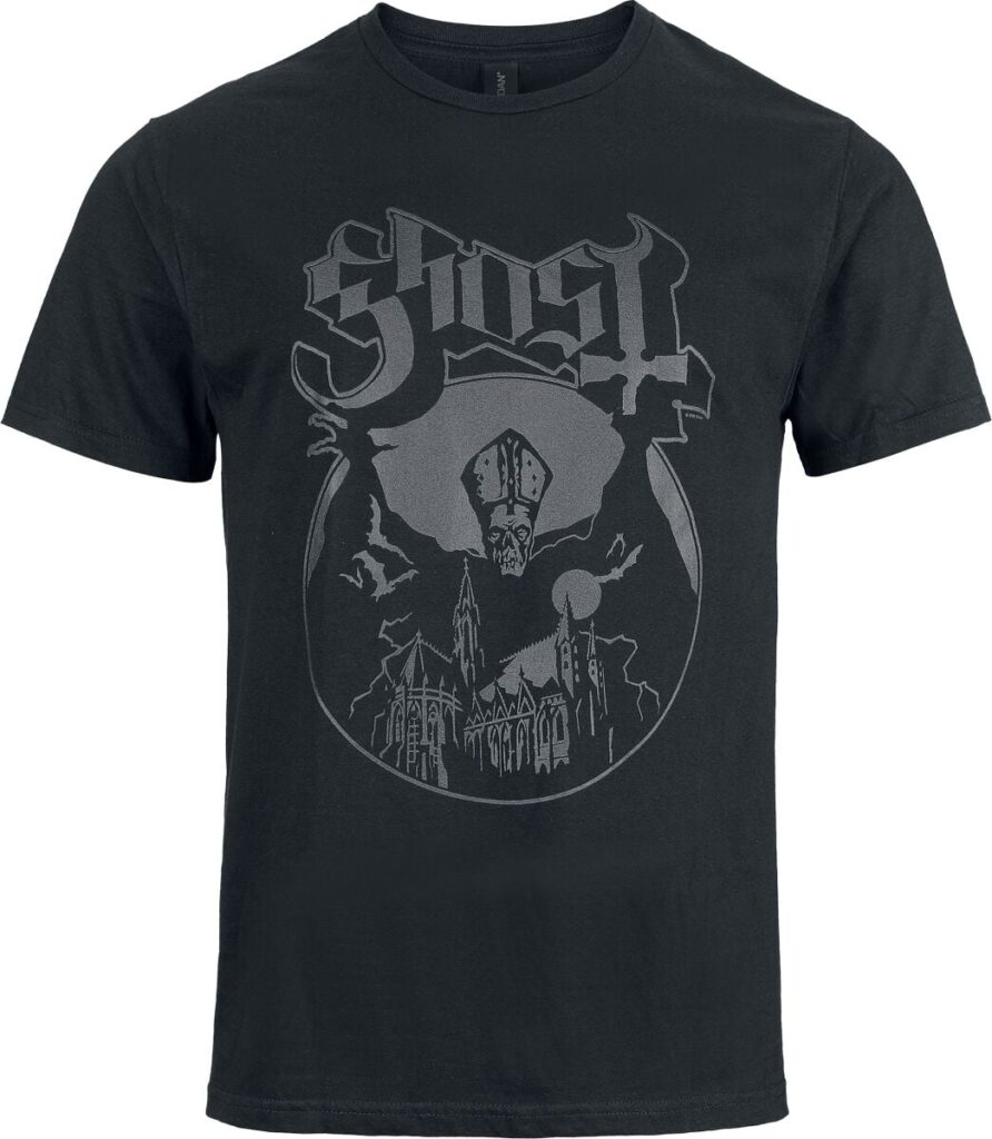 Ghost Logo T-shirt black