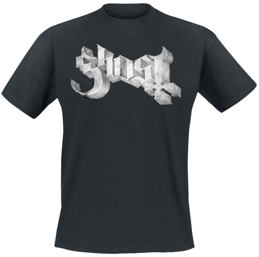 Ghost Marbel Logo T-shirt black
