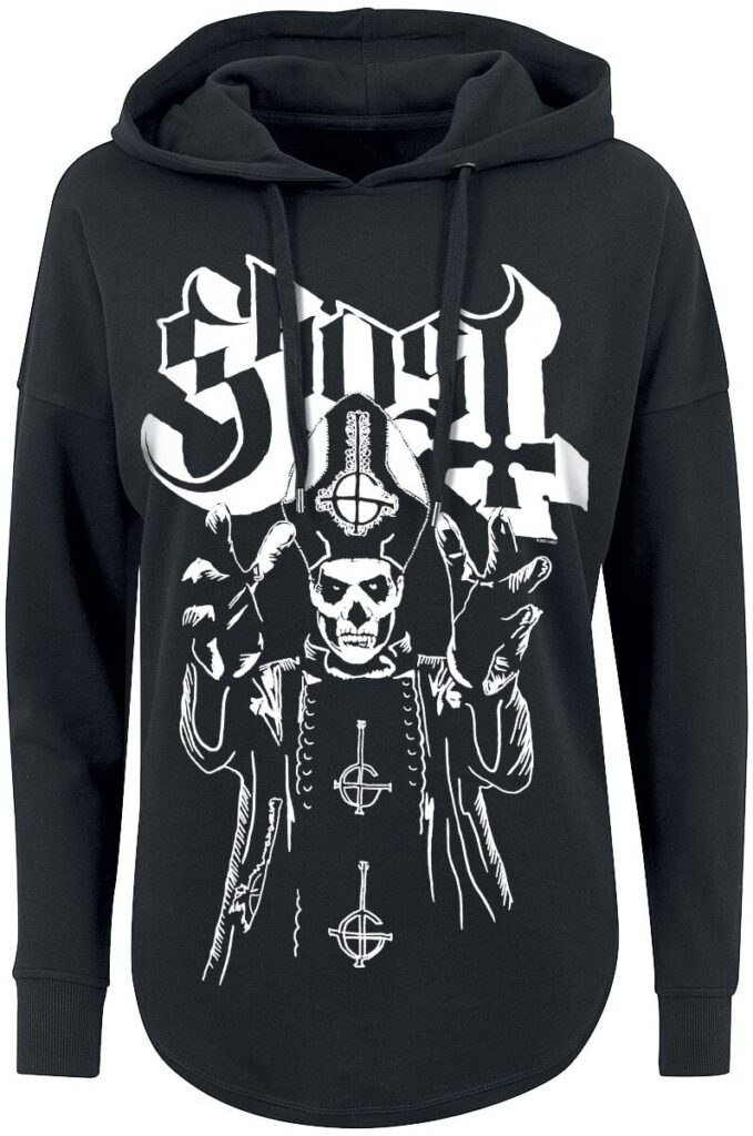 Ghost Pope's Wrath Hoodie black