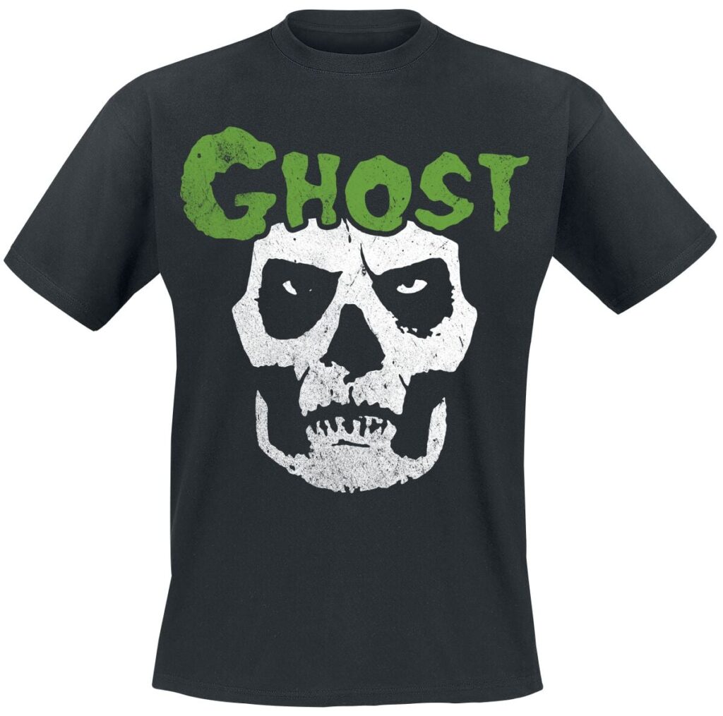 Ghost Skull T-shirt black