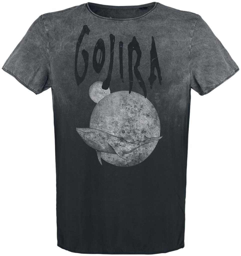Gojira From Mars Reprise T-shirt dark grey grey