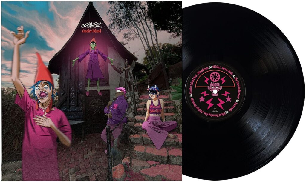 Gorillaz Cracker island LP multicolor