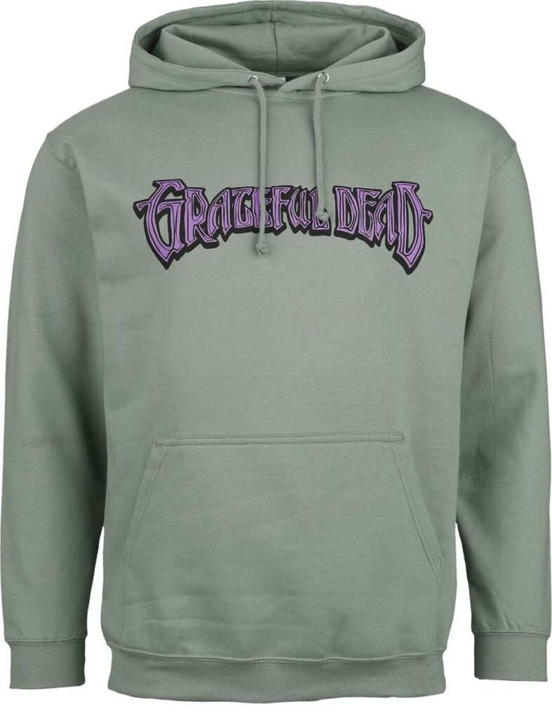 Grateful Dead Skull & Rose 60th Hoodie green