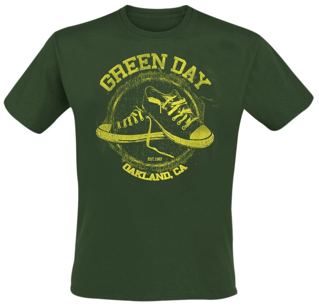 Green Day All Star T-shirt green