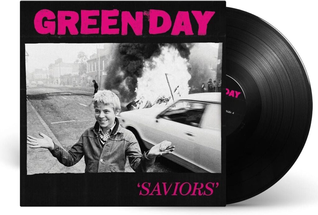 Green Day Saviors LP multicolor