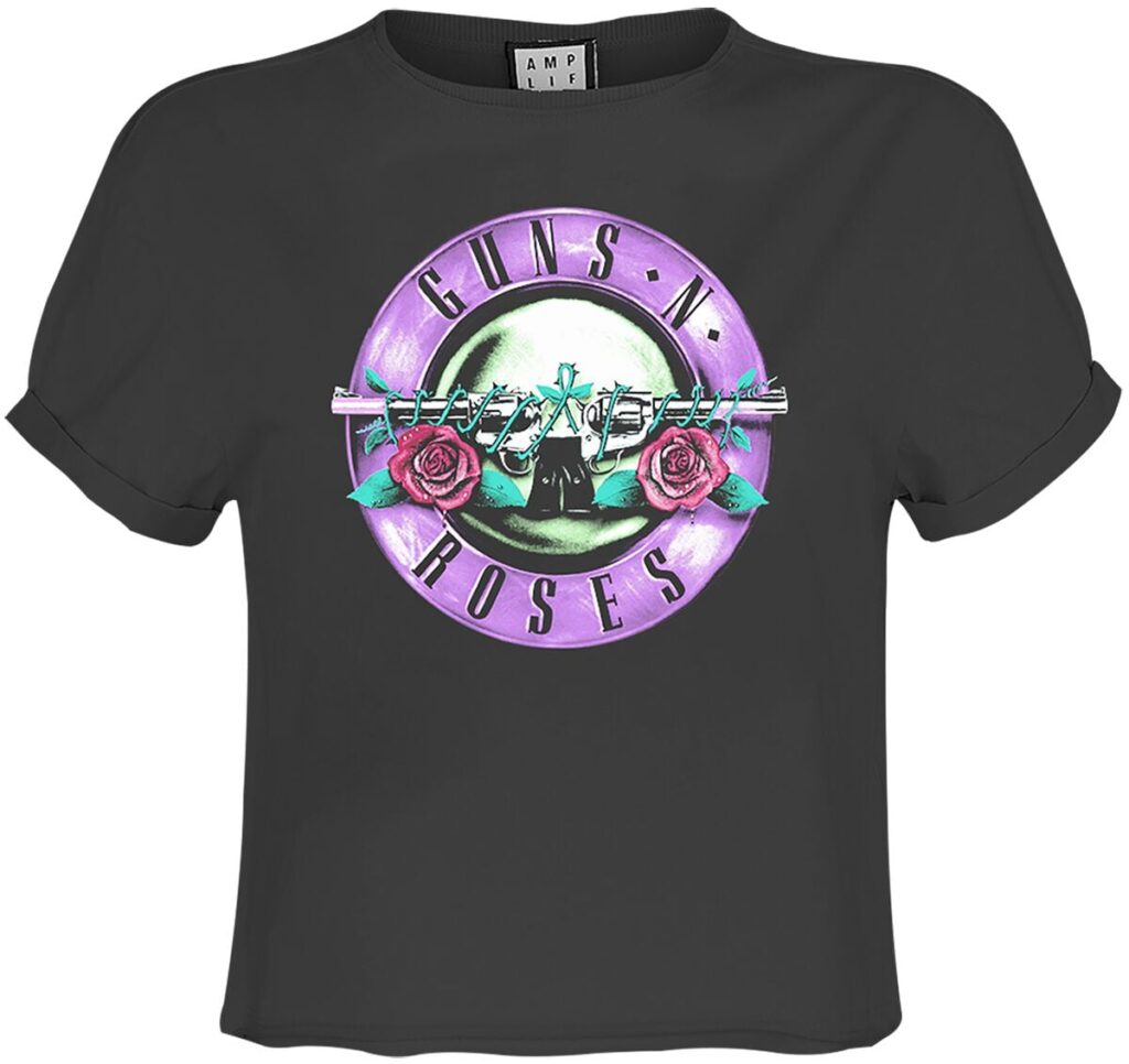 Guns N' Roses Amplified Collection - Tonal Bullet T-shirt charcoal