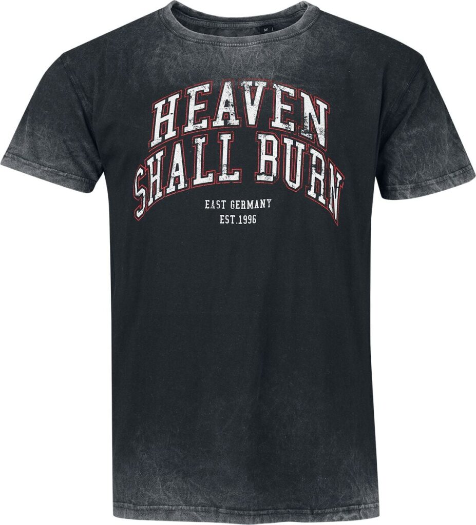 Heaven Shall Burn Never T-shirt grey