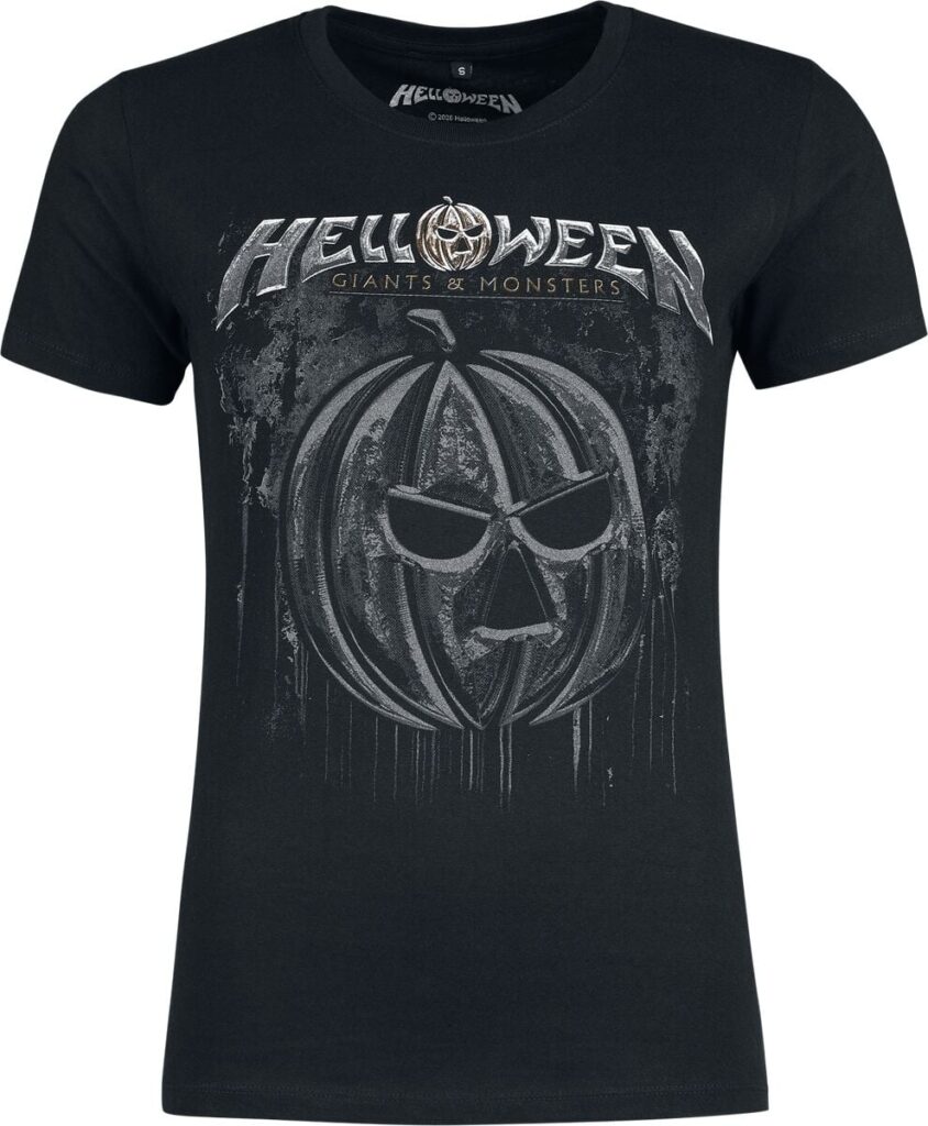 Helloween Bloody Pumkin T-shirt black