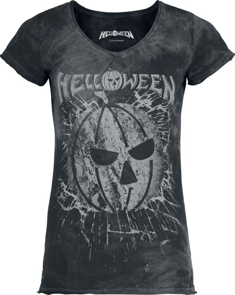 Helloween Broken Pumkin T-shirt black