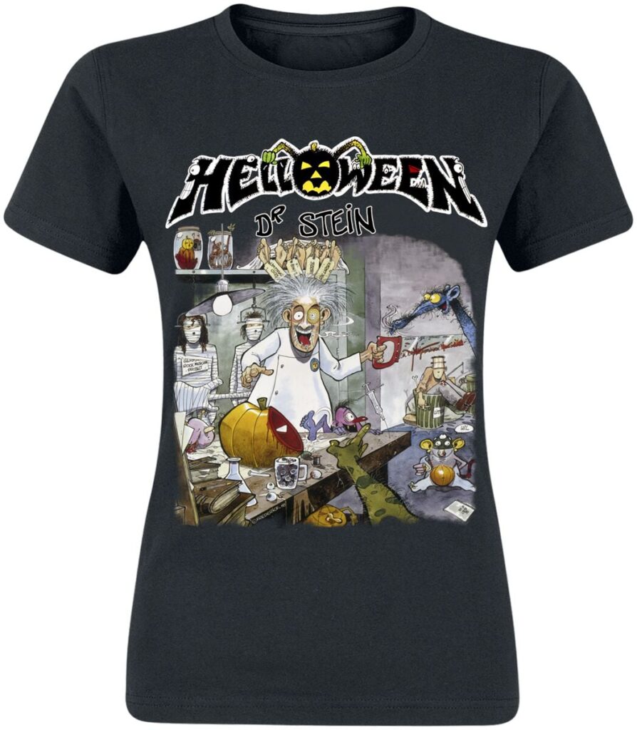 Helloween Dr. Stein T-shirt black