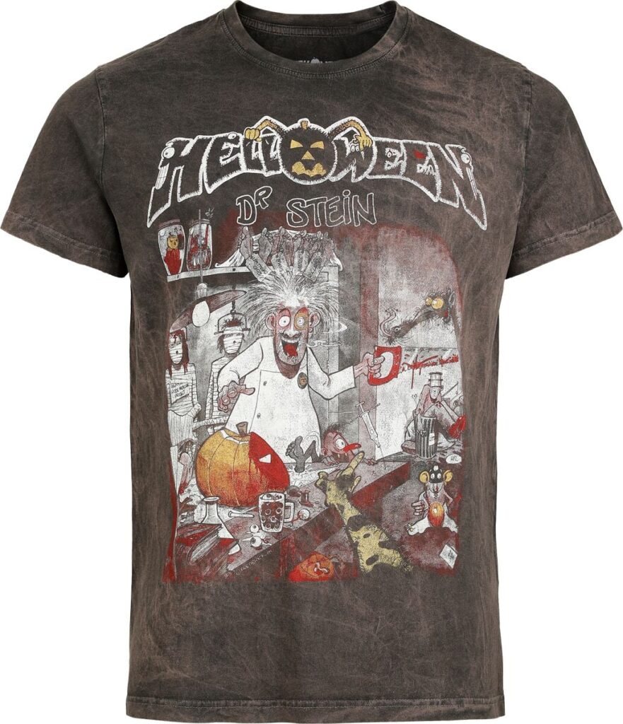 Helloween Dr. Stein T-shirt grey