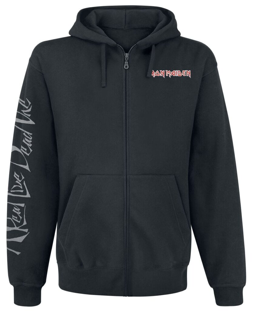 Iron Maiden A real live / dead one Hoodie Jacket black