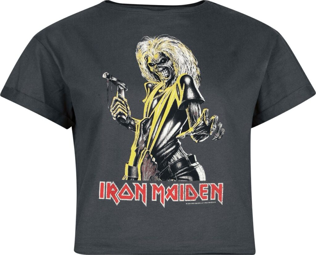 Iron Maiden Amplified Collection - Killers T-shirt charcoal
