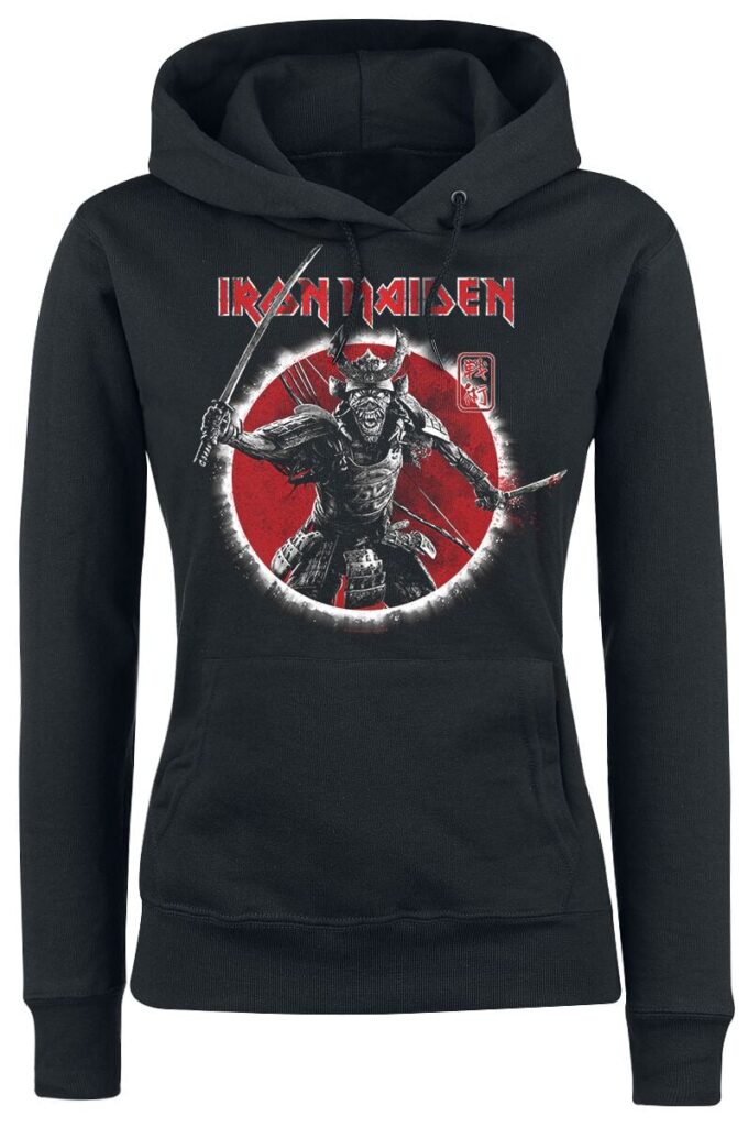 Iron Maiden Eddie Warrior Hoodie black