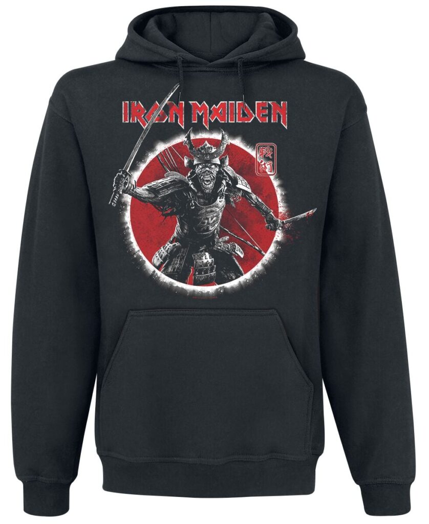 Iron Maiden Eddie Warrior Hoodie black