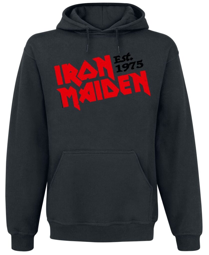 Iron Maiden Est. 1975 Hoodie black