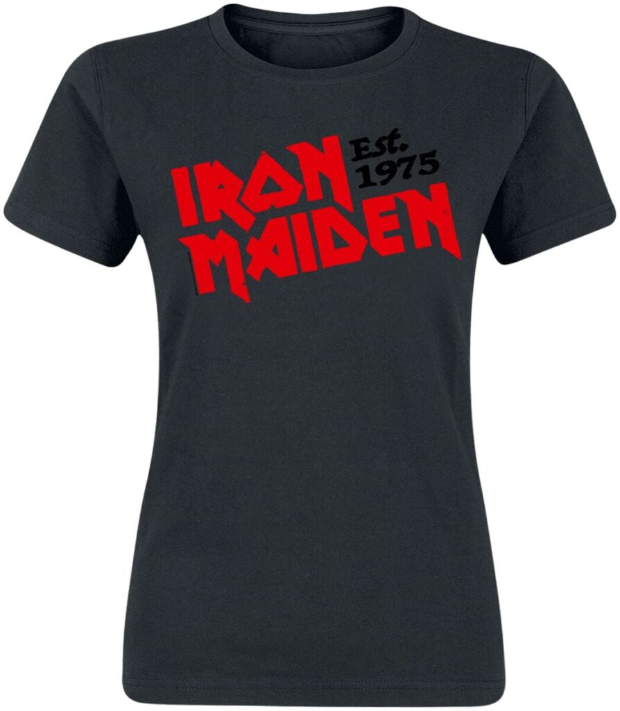Iron Maiden Est. 1975 T-shirt black