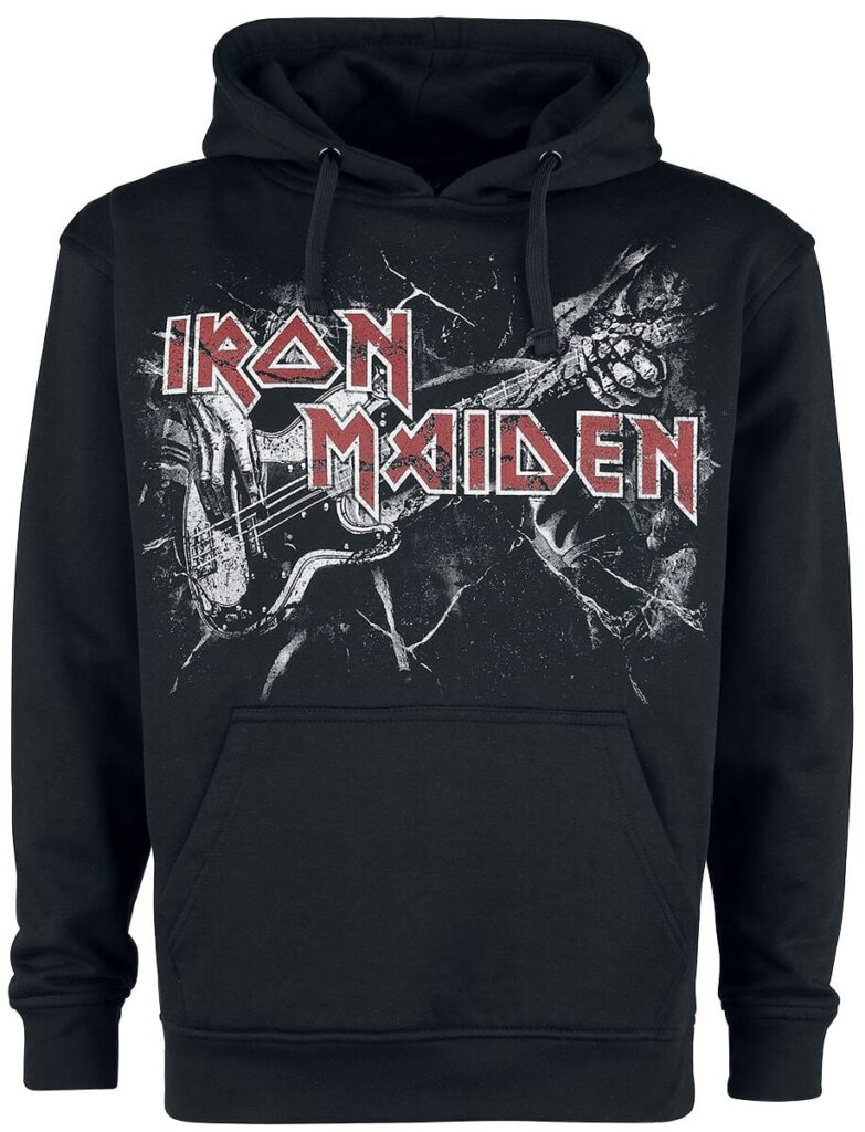 Iron Maiden Fear Live Flames Hoodie black