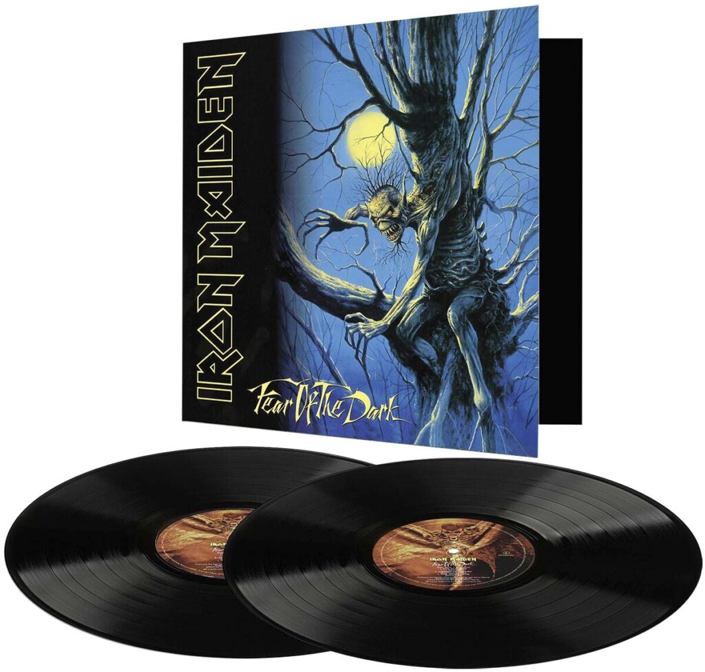 Iron Maiden Fear Of The Dark LP black