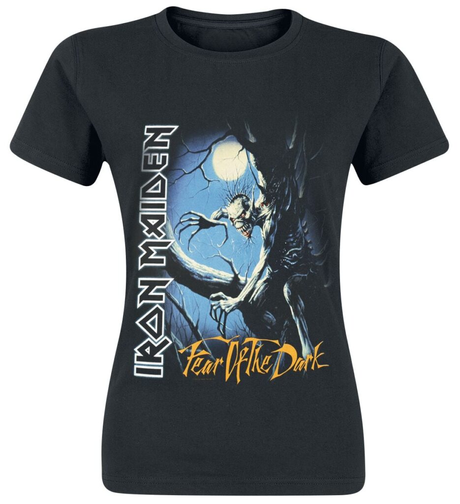Iron Maiden Fear Of The Dark T-shirt black