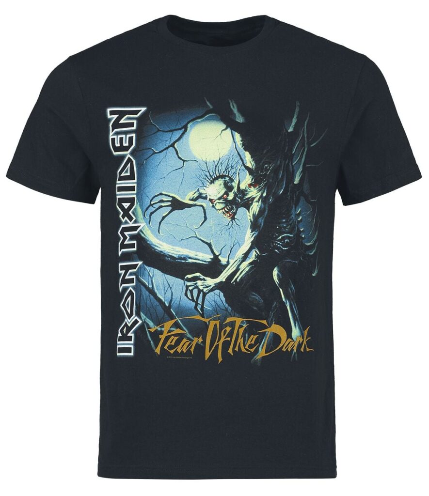 Iron Maiden Fear Of The Dark T-shirt black
