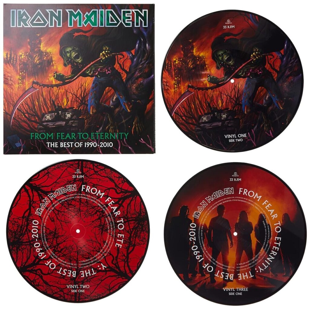 Iron Maiden From fear to eternity LP multicolor