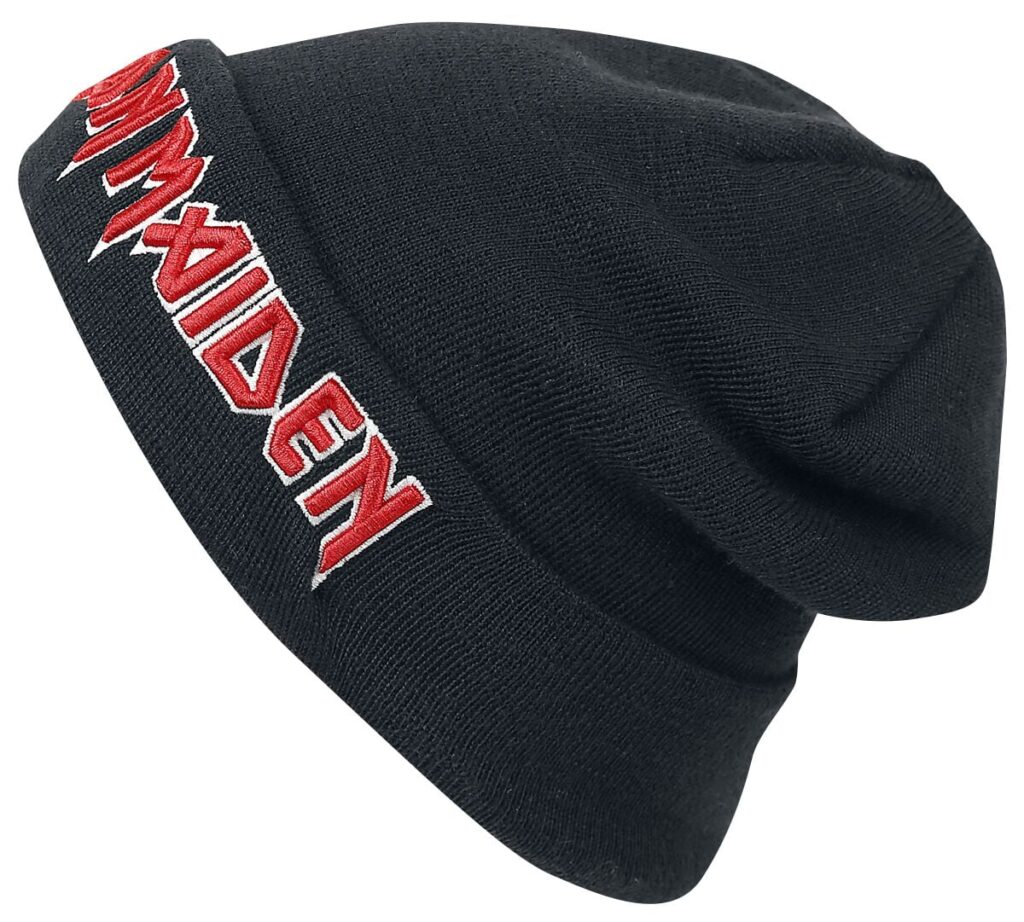 Iron Maiden Logo Beanie black