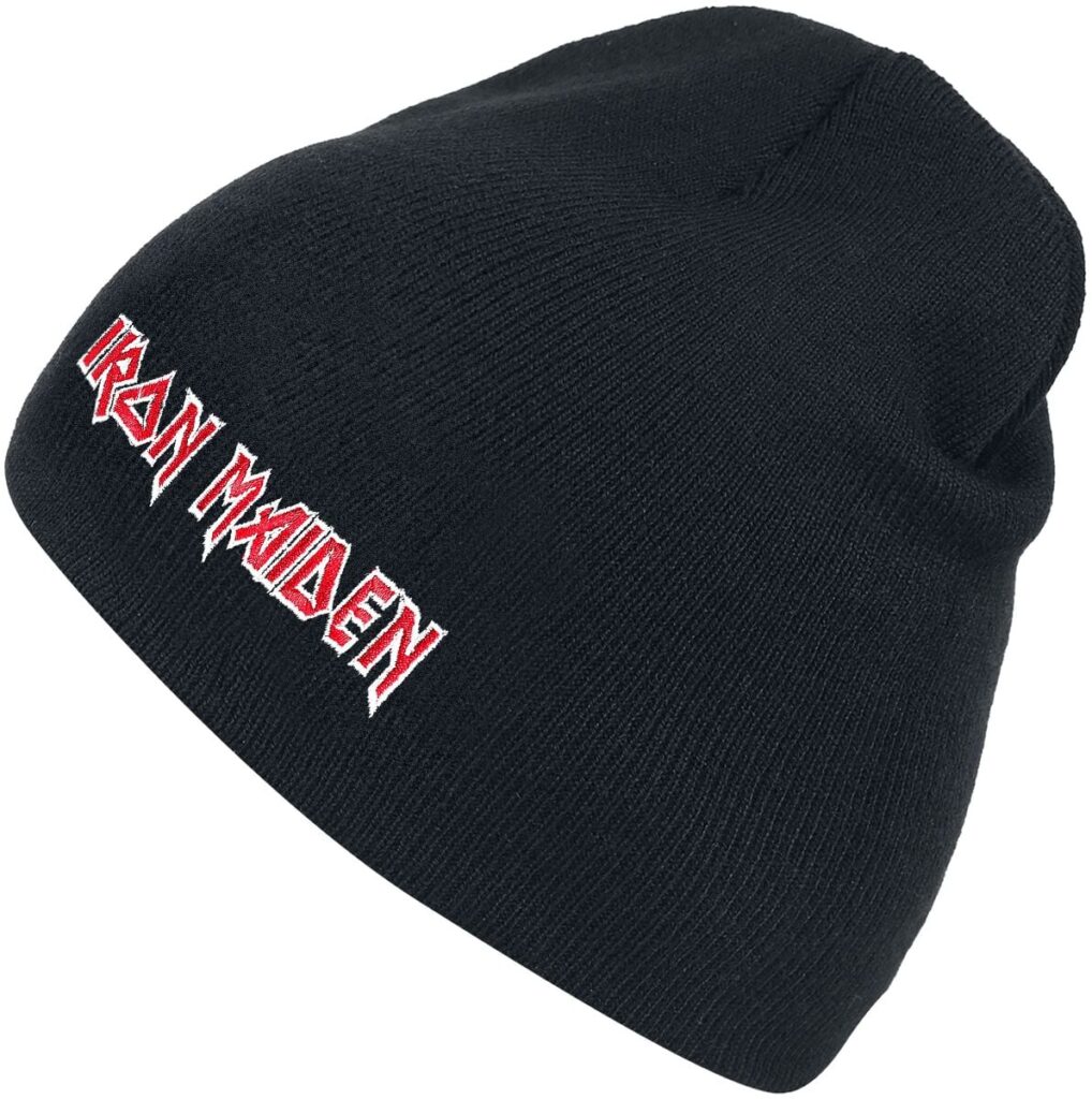 Iron Maiden Logo Beanie black