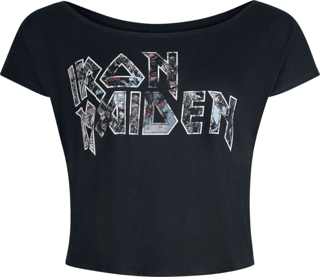 Iron Maiden Logo T-shirt black