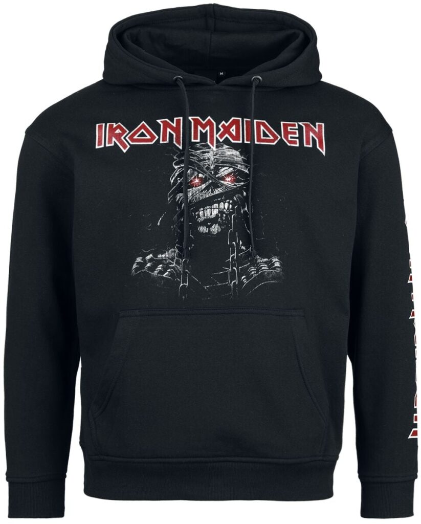 Iron Maiden Mummy Triangle Hoodie black