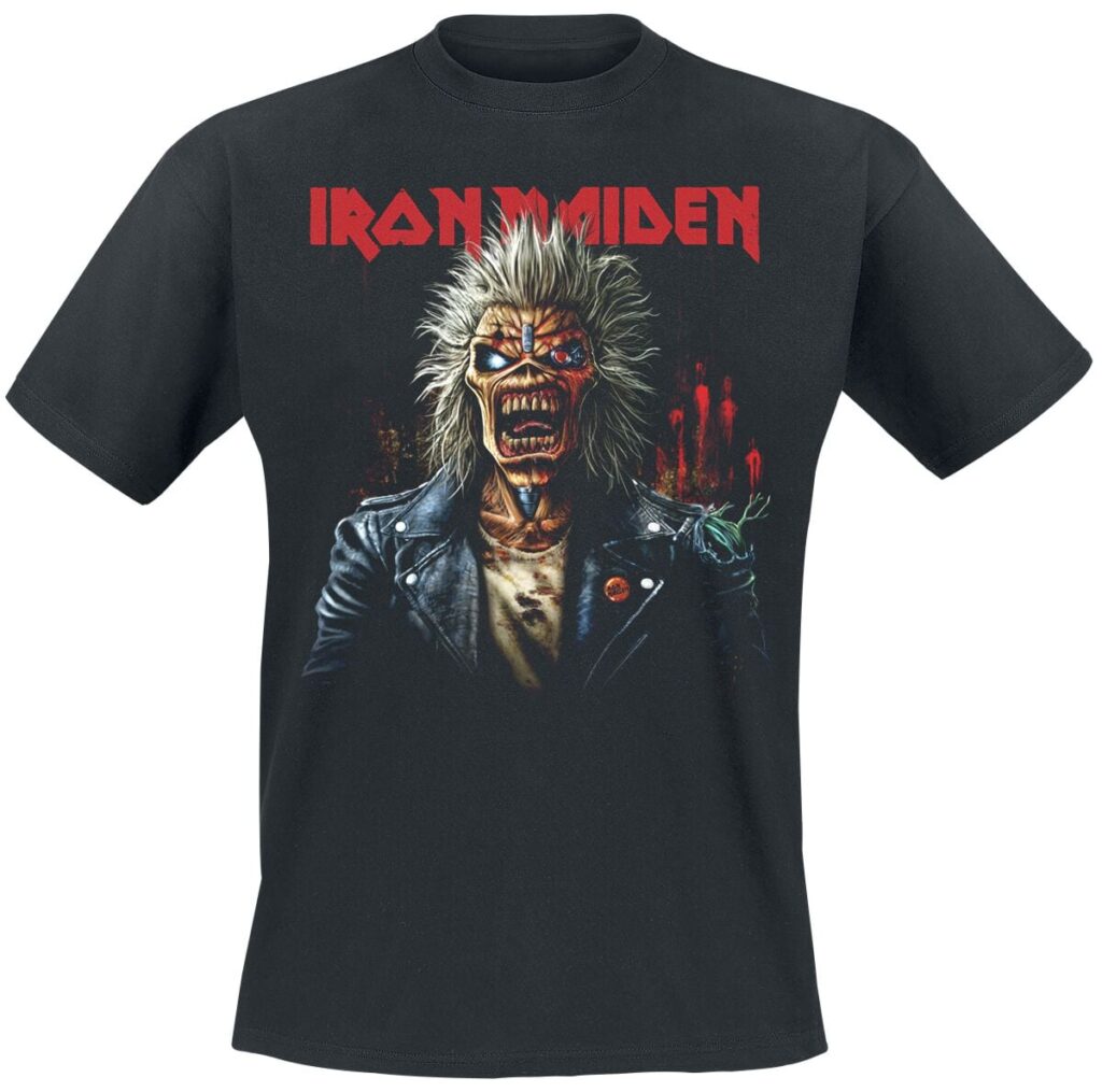 Iron Maiden Portrait Eddie Scream T-shirt black